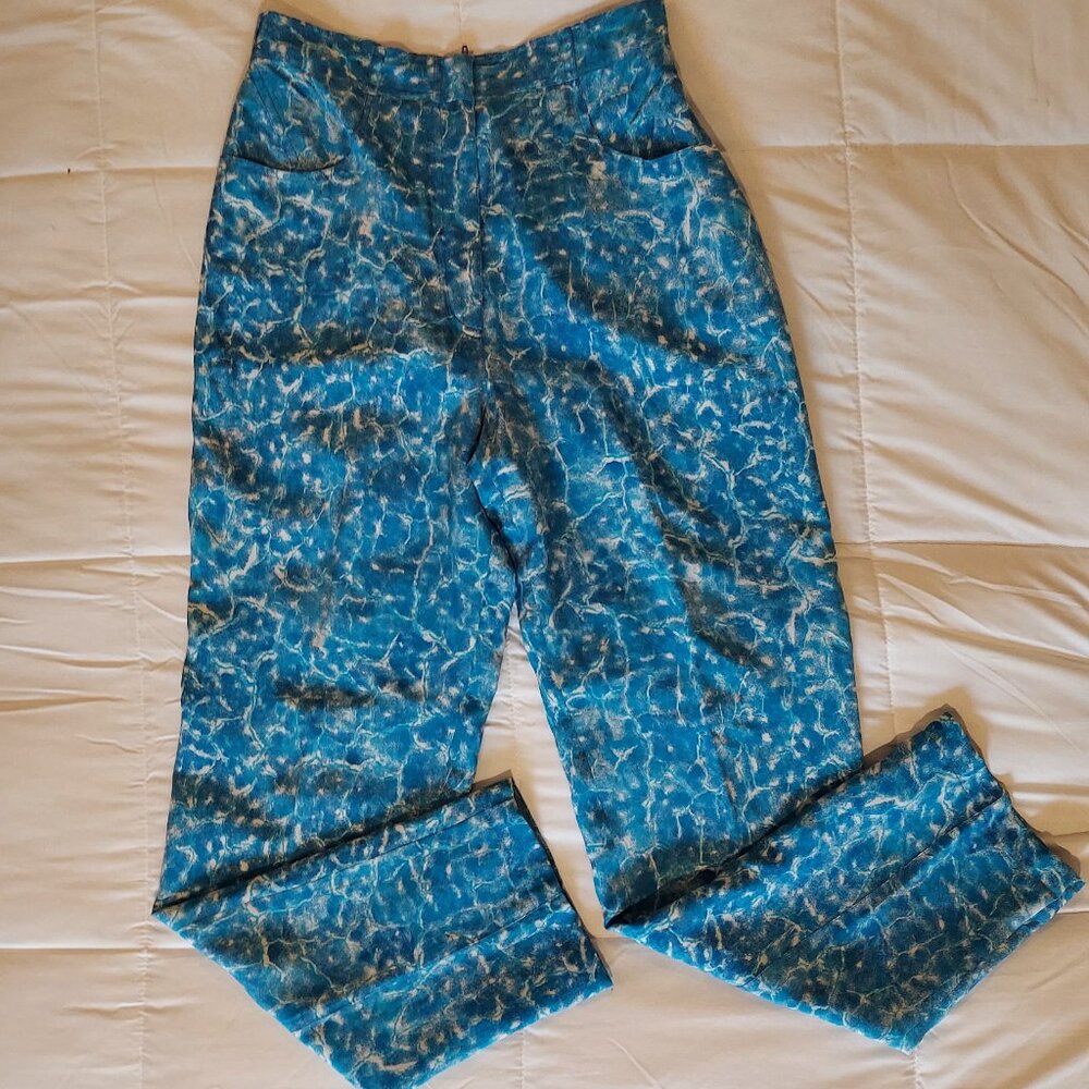 Cache Vintage Lined Silk Slacks Size 6 *NWOT*